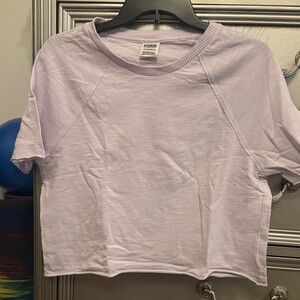 Gildan Lavender Women's Crop Top